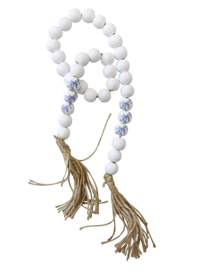 Beaded Tassel Hampton Style