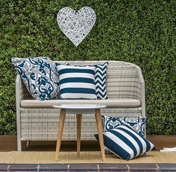 Zigzag Navy and White